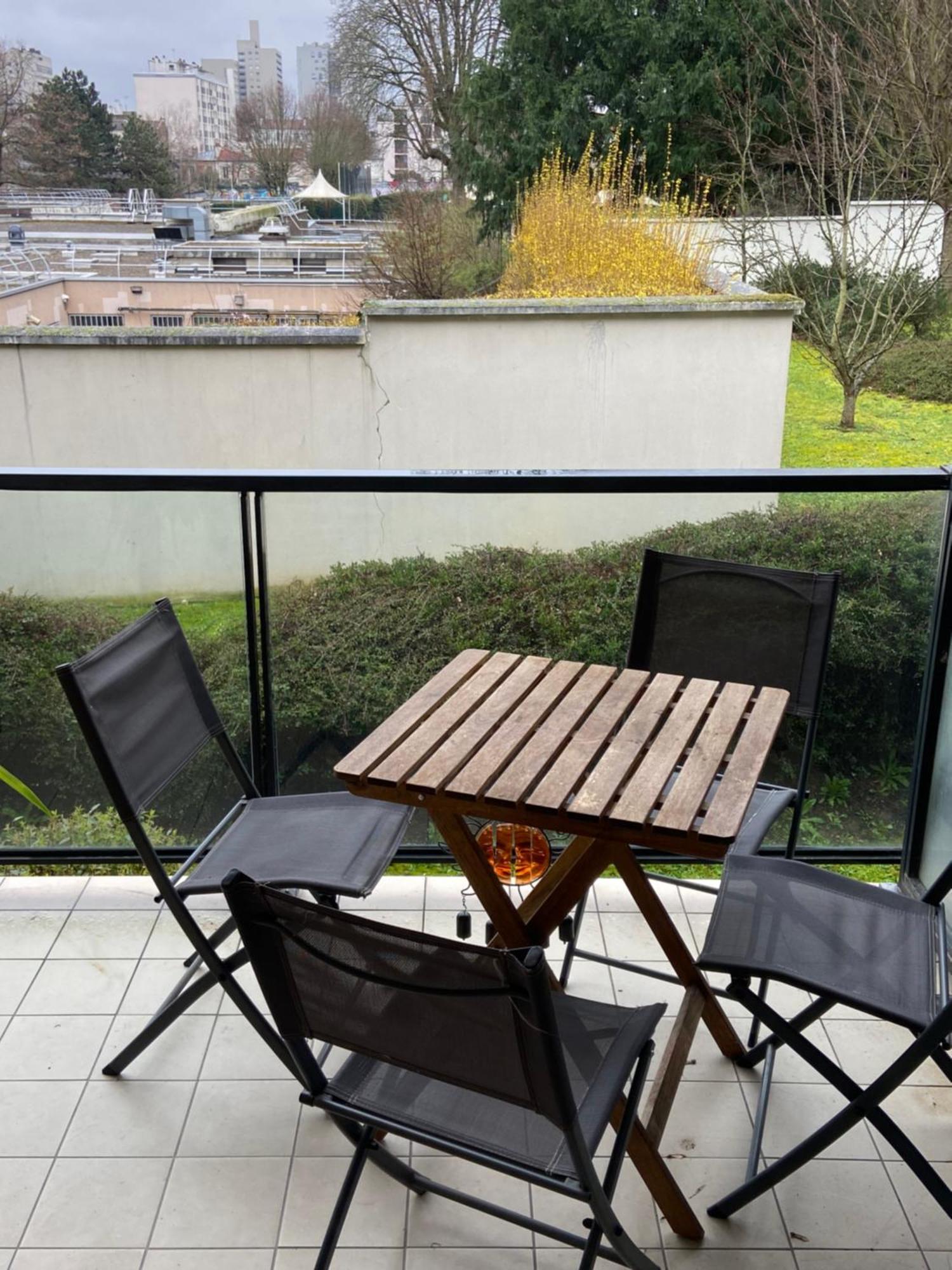 Spacieux 3 Pieces Sur Jardin Ivry-sur-Seine Buitenkant foto